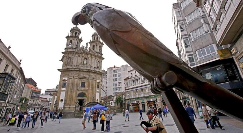 Apartamento En Zona Monumental Pontevedra Dış mekan fotoğraf